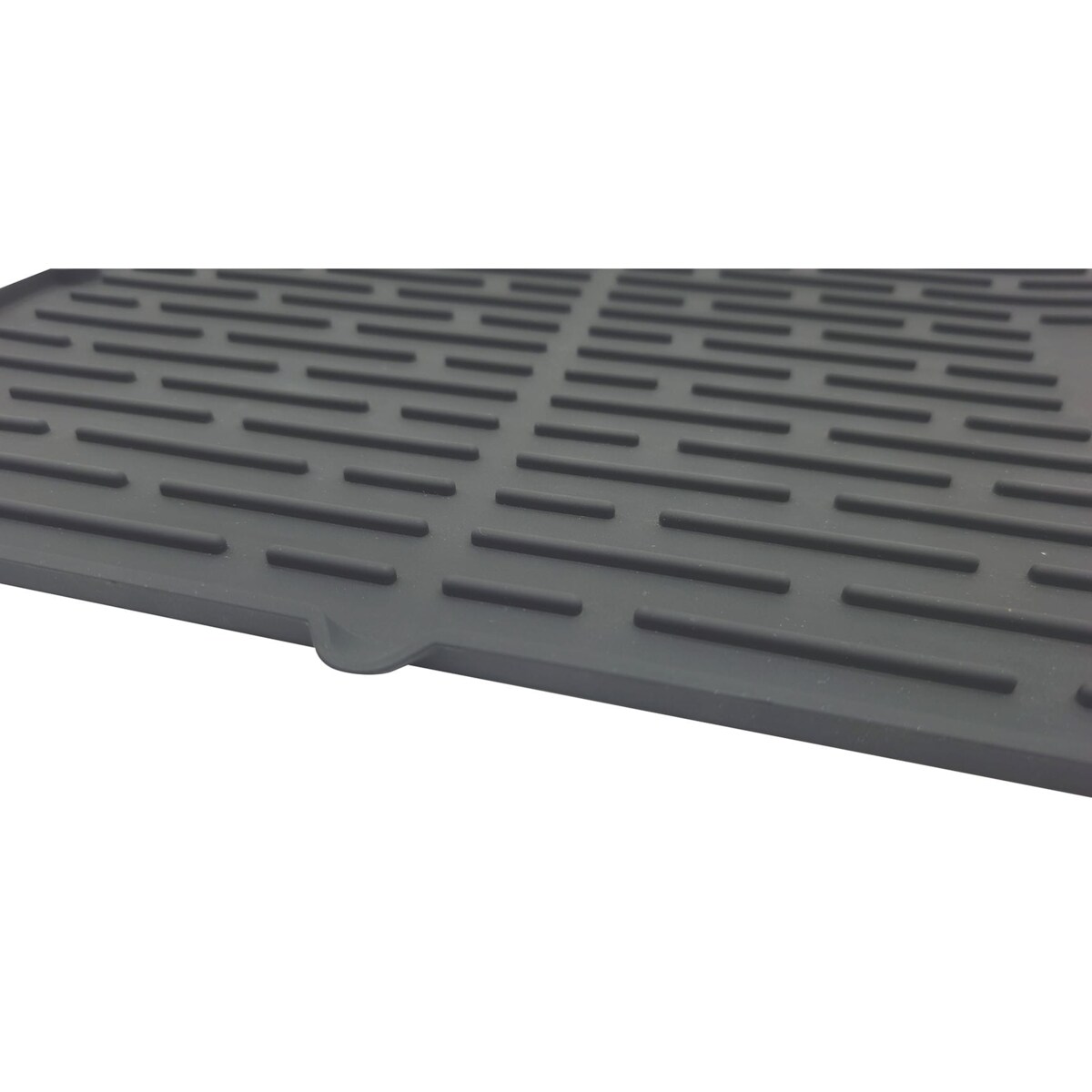 Mata do suszenia naczyń silikonowa 42x33cm szara KINGHOFF