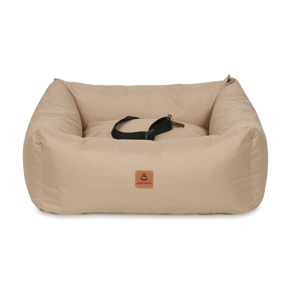 Animood Fotelik samochodowy Julian rozmiar: uniwersalny, kolor: cappucino, materiał: kodura