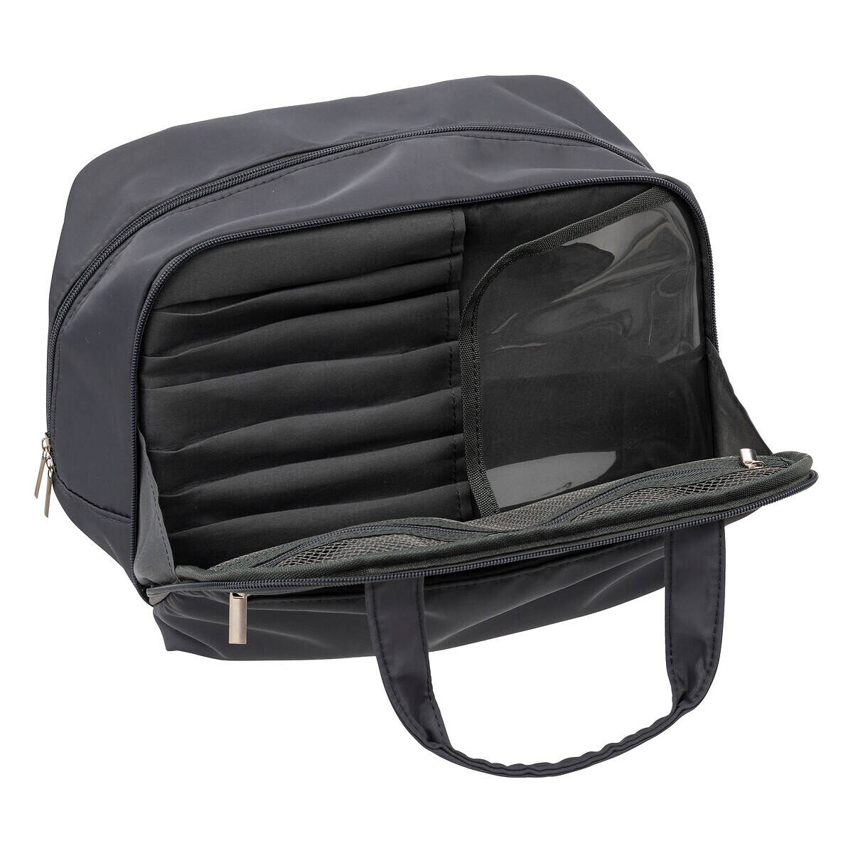 Duża kosmetyczka podróżna z przegródkami