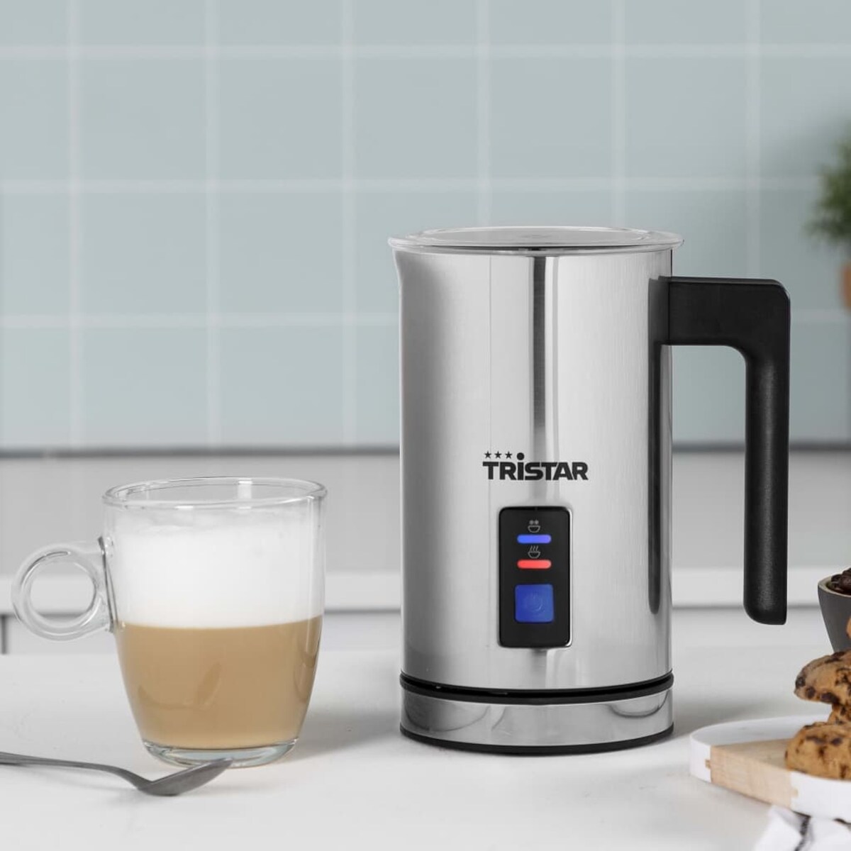Tristar Spieniacz do mleka MK-2276, 500 W, srebrny