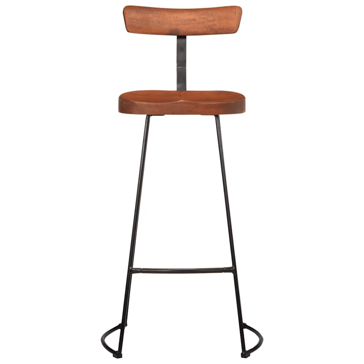 vidaXL Hokery barowe 2 szt. 49x43x103 cm Drewno lite Mango