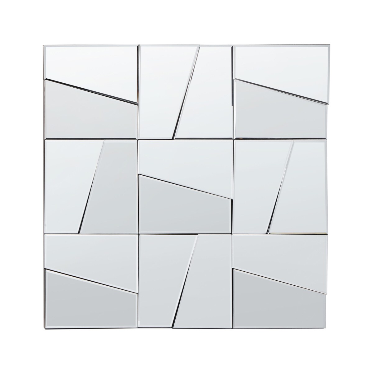 Lustro ścienne ANCEMONT Srebrny