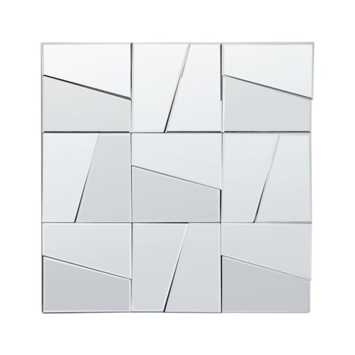 Lustro ścienne ANCEMONT Srebrny