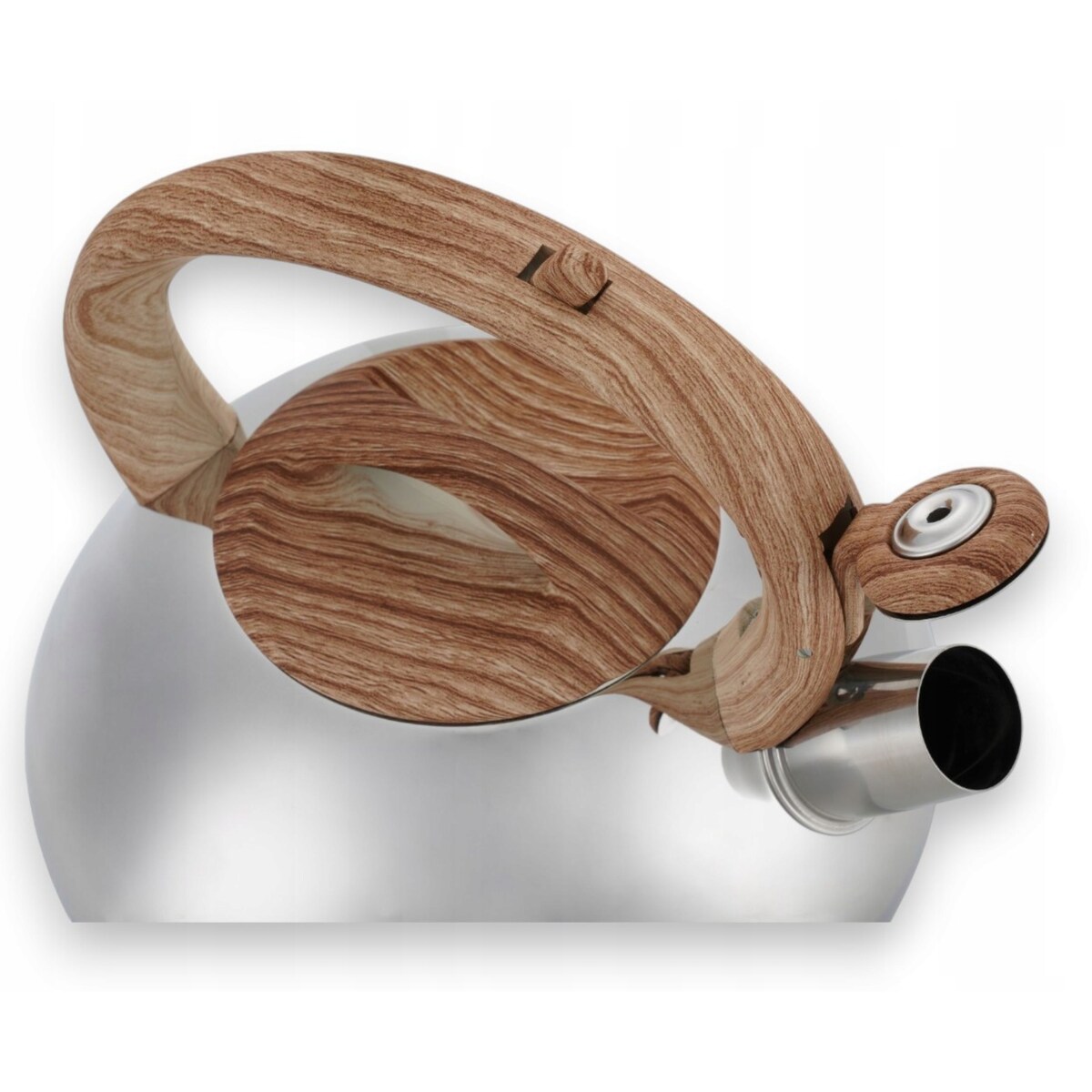 Czajnik Z Gwizdkiem Mały Tradycyjny Stal Nierdzewna 2L Na Indukcję Gaz