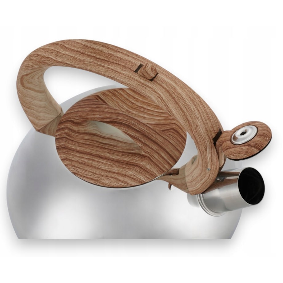 Czajnik Z Gwizdkiem Mały Tradycyjny Stal Nierdzewna 2L Na Indukcję Gaz