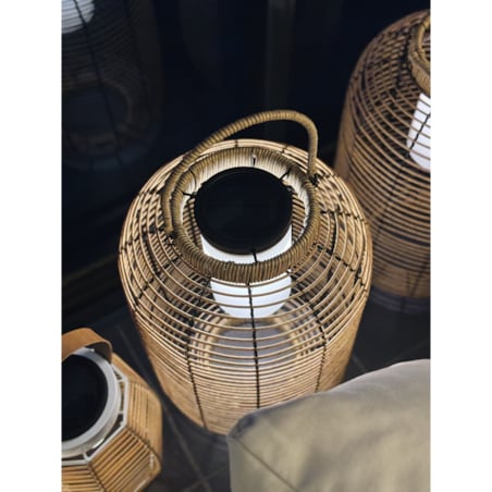 Lampa solarna LED 30 cm stojąca do ogrodu