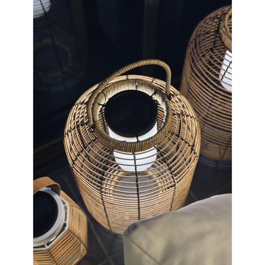 Lampa solarna LED 30 cm stojąca do ogrodu