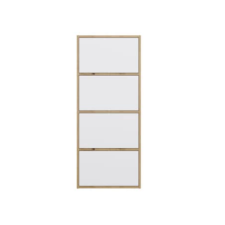 Komoda ALMA Front Biel Korpus Dąb Artisan