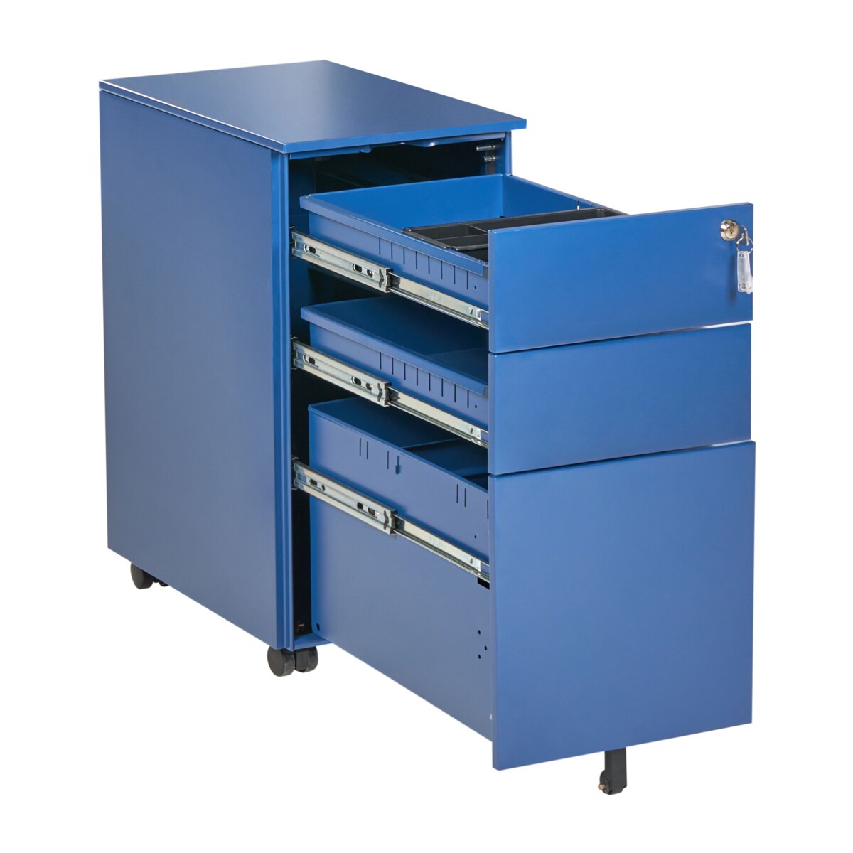 Szafka biurowa BOLSENA Metal Niebieski