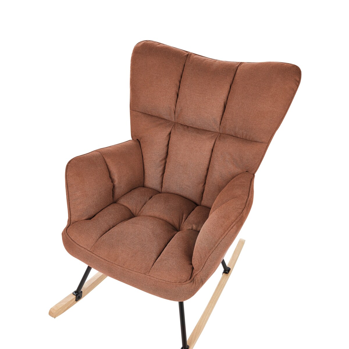 Fotel bujany brązowy OULU