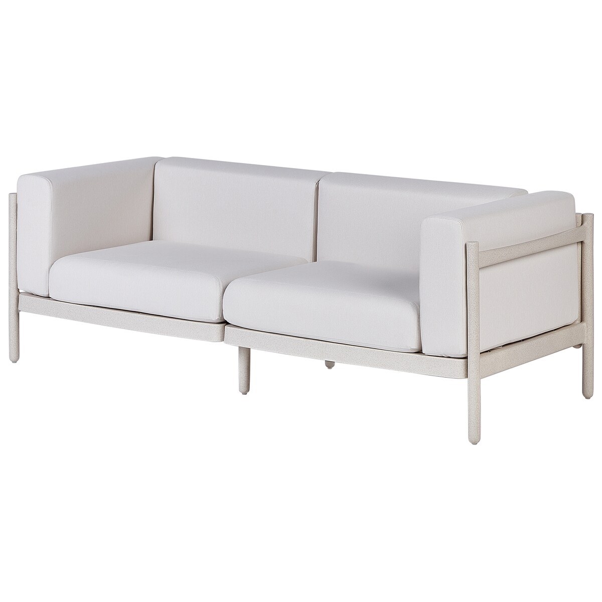 Sofa ogrodowa dla 2 osób FERRETTI Jasnobeżowy