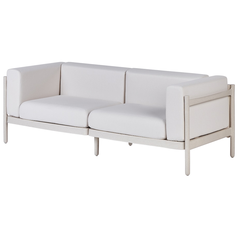 Sofa ogrodowa dla 2 osób FERRETTI Jasnobeżowy