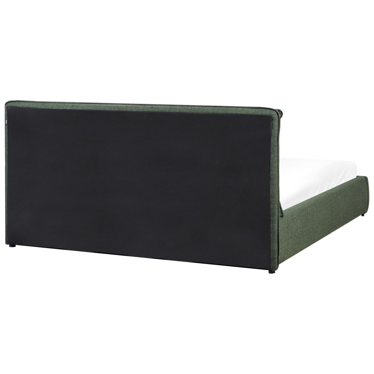 Łóżko z pojemnikiem BAJONNA 180 x 200 cm Ciemnozielony