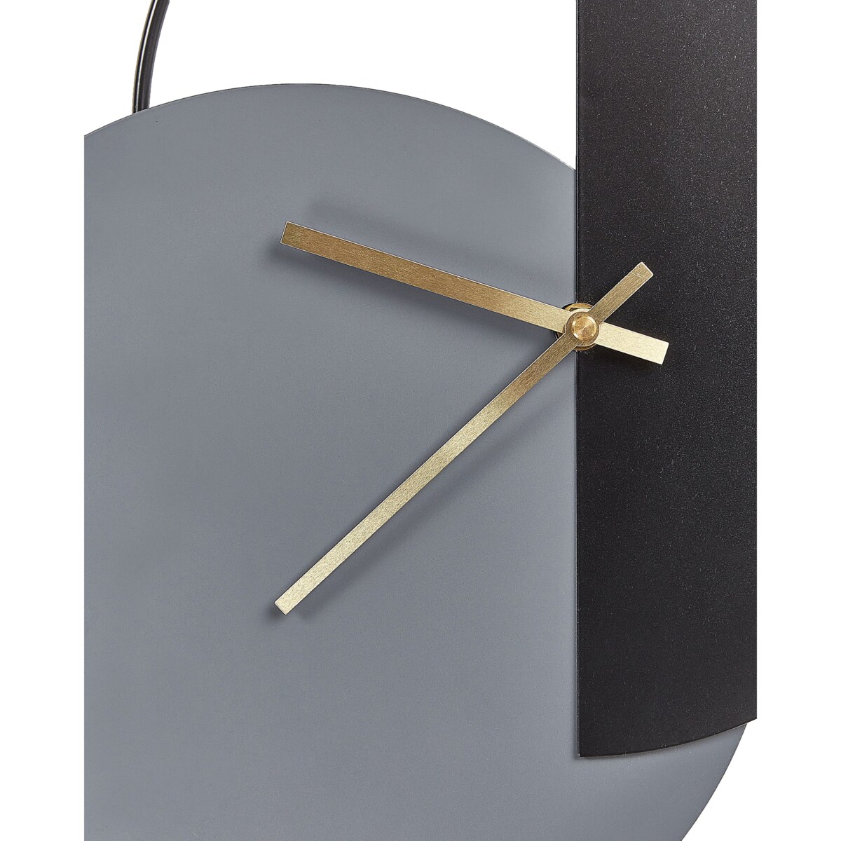 Zegar ścienny NENDAZ Stal Szary