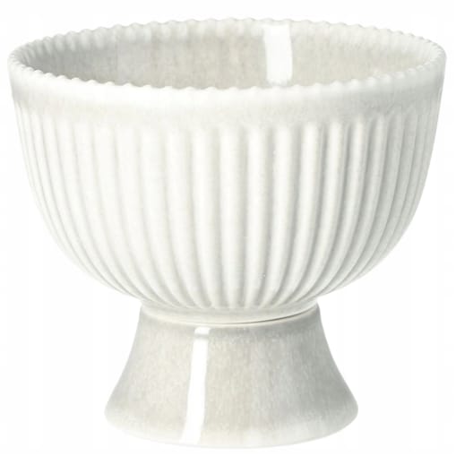 PATERA NA NÓŻCE MISKA OBIADOWA BULIONÓWKA CERAMICZNA BEŻOWA SALATERKA MISA