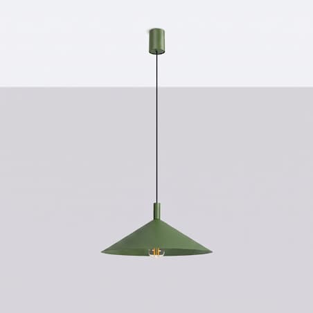 Lampa wisząca NOX 40 zielona oliwka