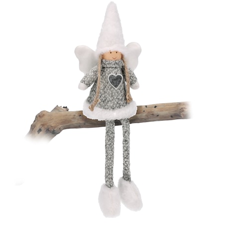 SKRZAT świąteczny aniołek gnom na święta figurka