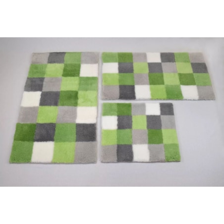 Kleine Wolke Caro Dywanik łazienkowy zielony 70x120 cm