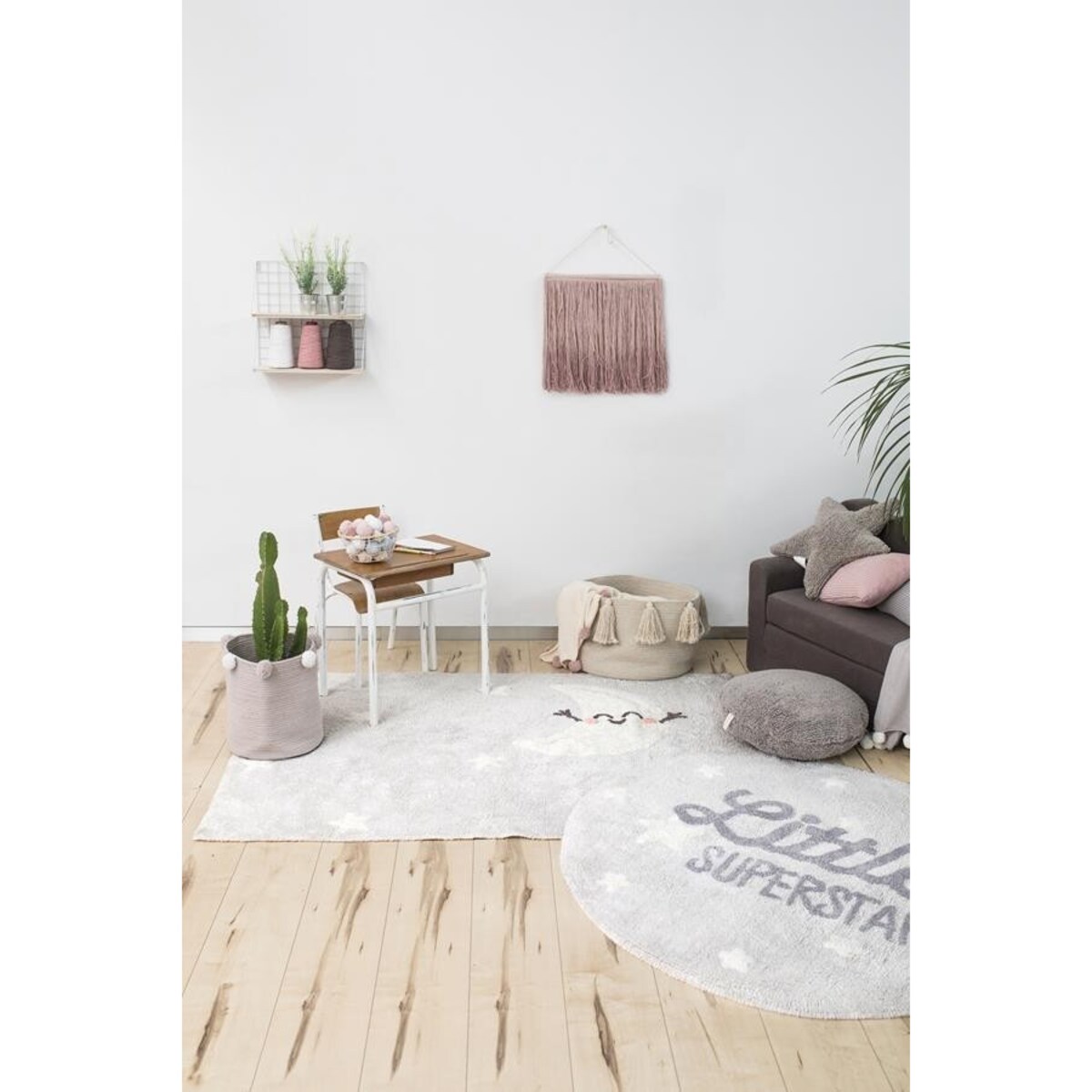 Dywan Bawełniany Little Superstar Ø120 cm Mr Wonderful & Lorena Canals