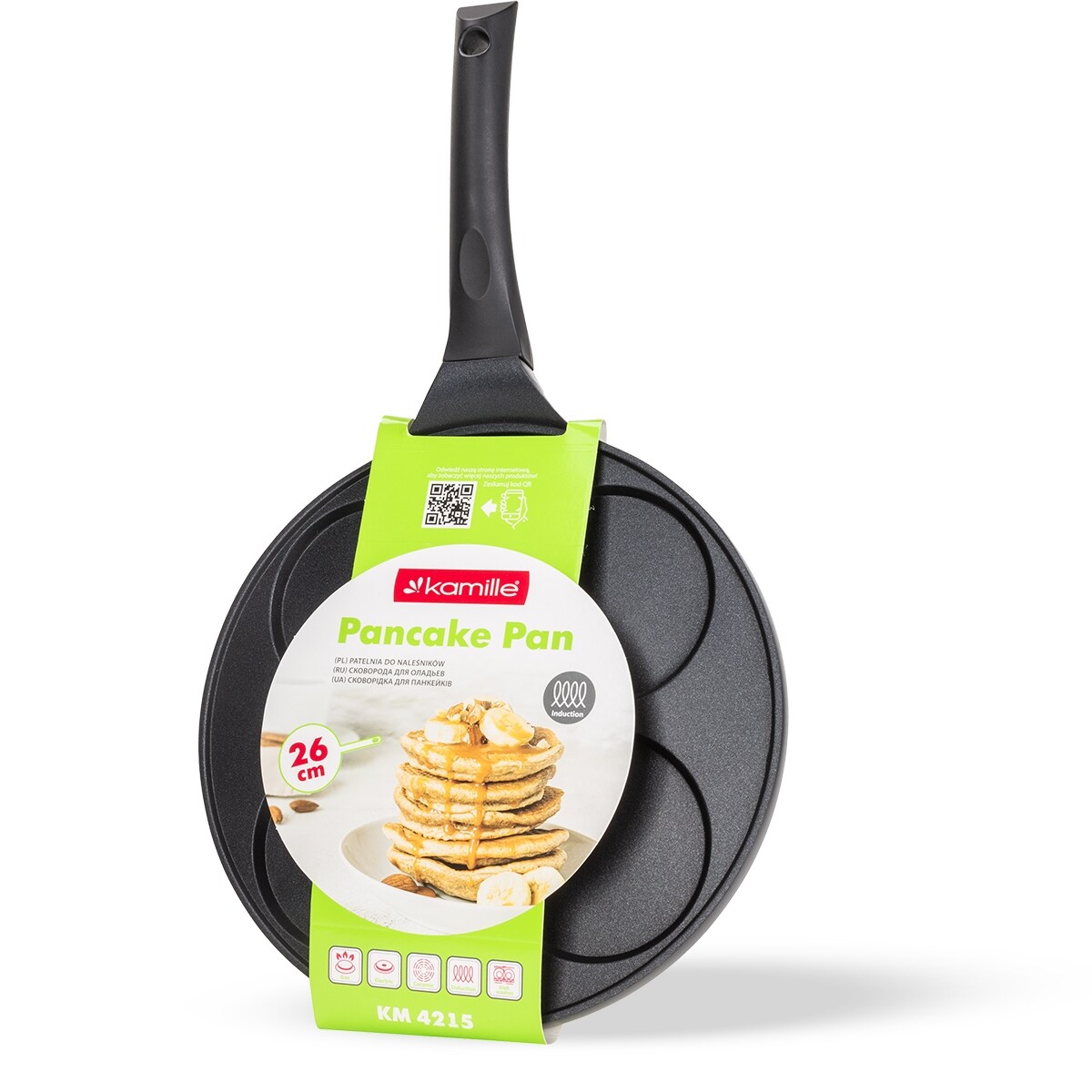 Patelnia do smażenia pancake jajek sadzonych non-stick 26cm KAMILLE