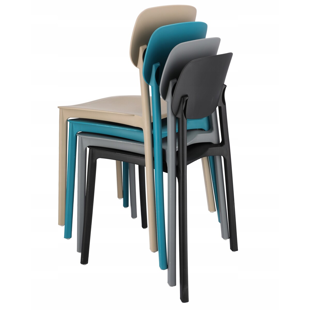 4 X Krzesło Do Jadalni Kuchni Stołu Zestaw Komplet Lara Białe