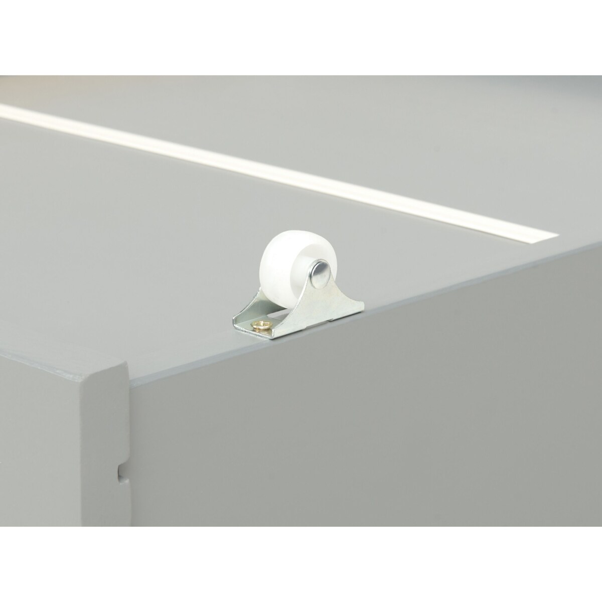 Zestaw 2 szuflad pod łóżko szary RUMILLY