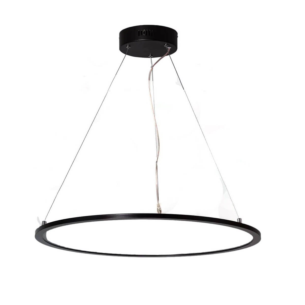 Zwieszana lampa Biuro ABR-LWBO-36W-3000K LED 36W 3000K okrąg czarny