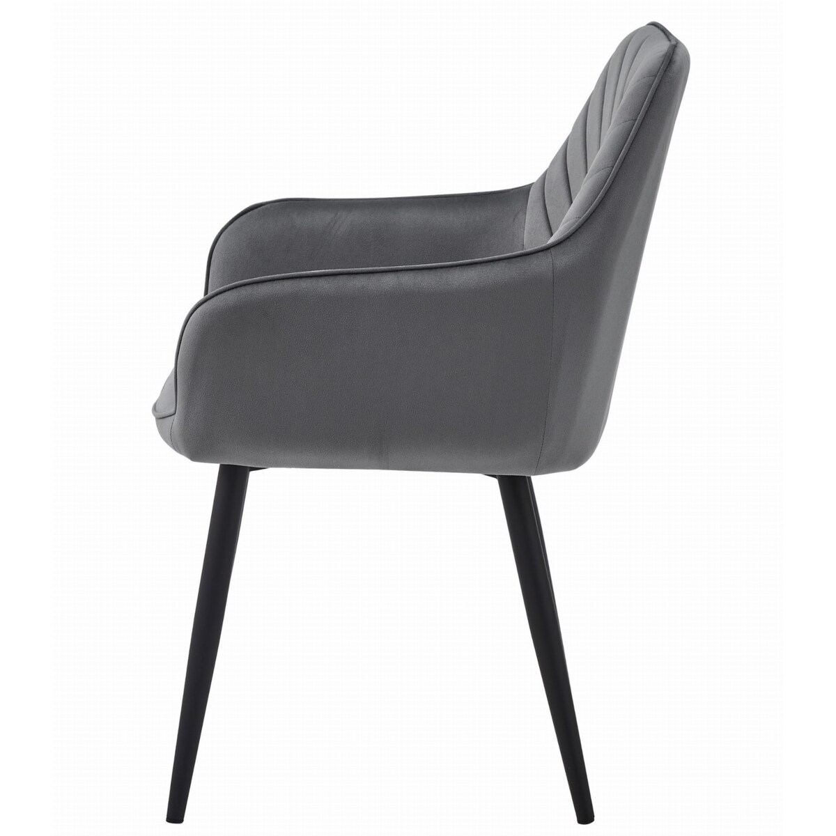 Krzesło Do Jadalni Kuchni Salonu Ciemnoszare