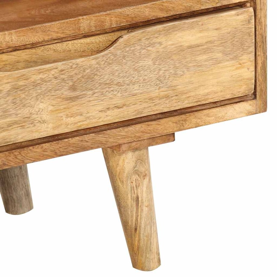 vidaXL Szafka pod telewizor, 110x30x41 cm, lite drewno mango