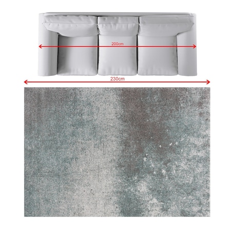 Dywan Softness cream/sage green 160x230cm, 160 x 230 cm