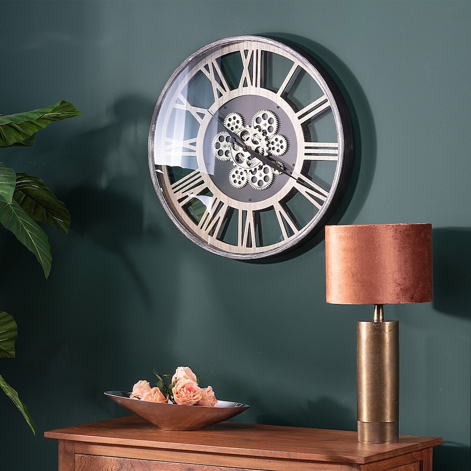 Zegar ścienny New Age, ⌀57 cm