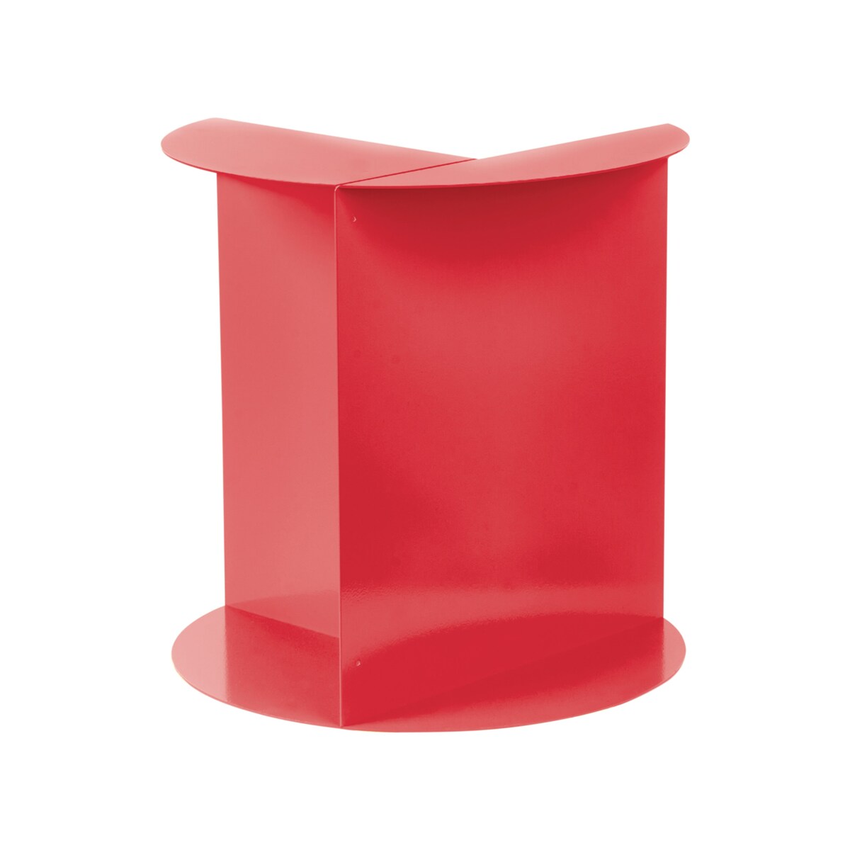 Stolik pomocniczy TAGGART Metal Czerwony