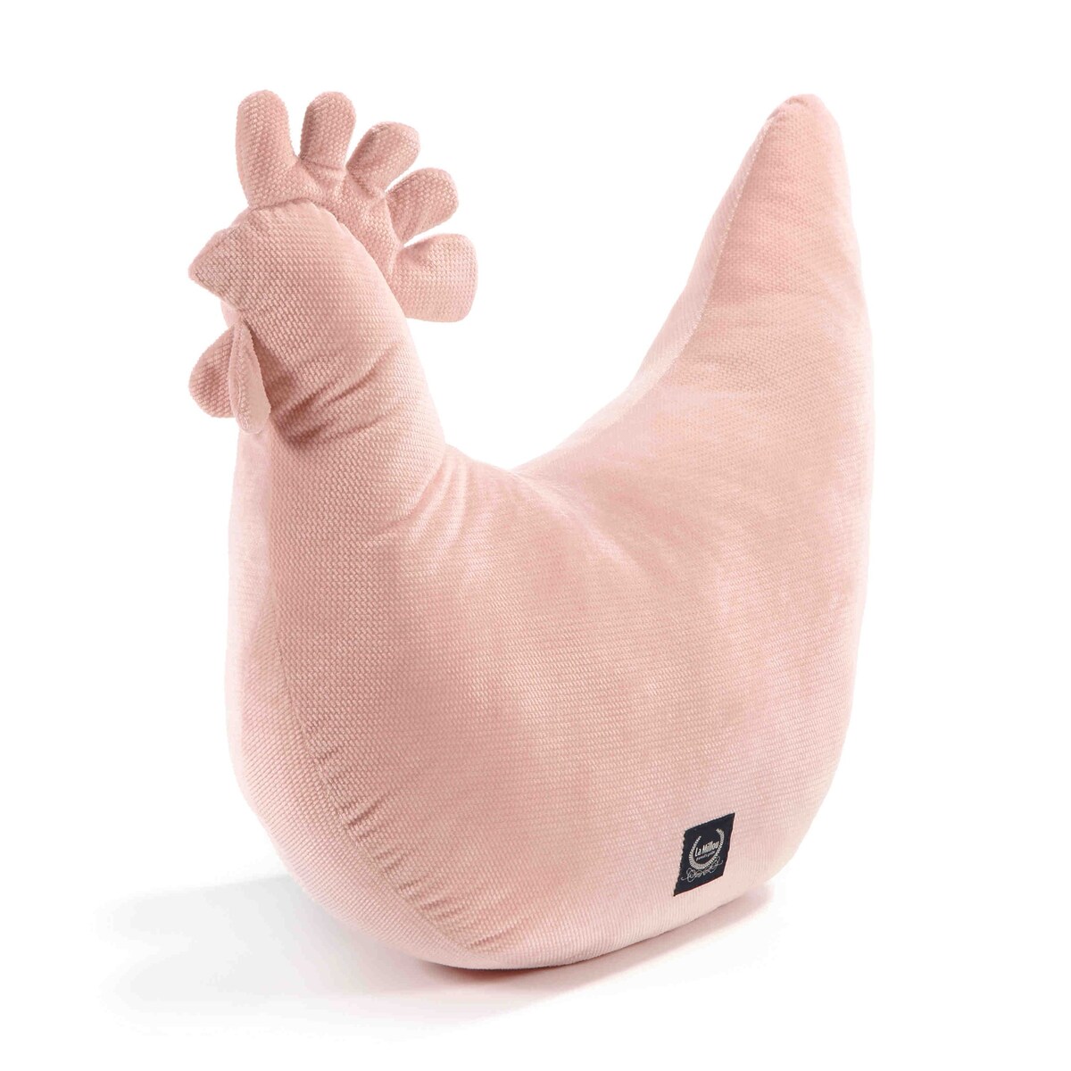 La Millou - Poduszka Kura Babci Dany Velvet POWDER PINK