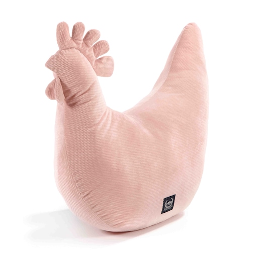 La Millou - Poduszka Kura Babci Dany Velvet POWDER PINK