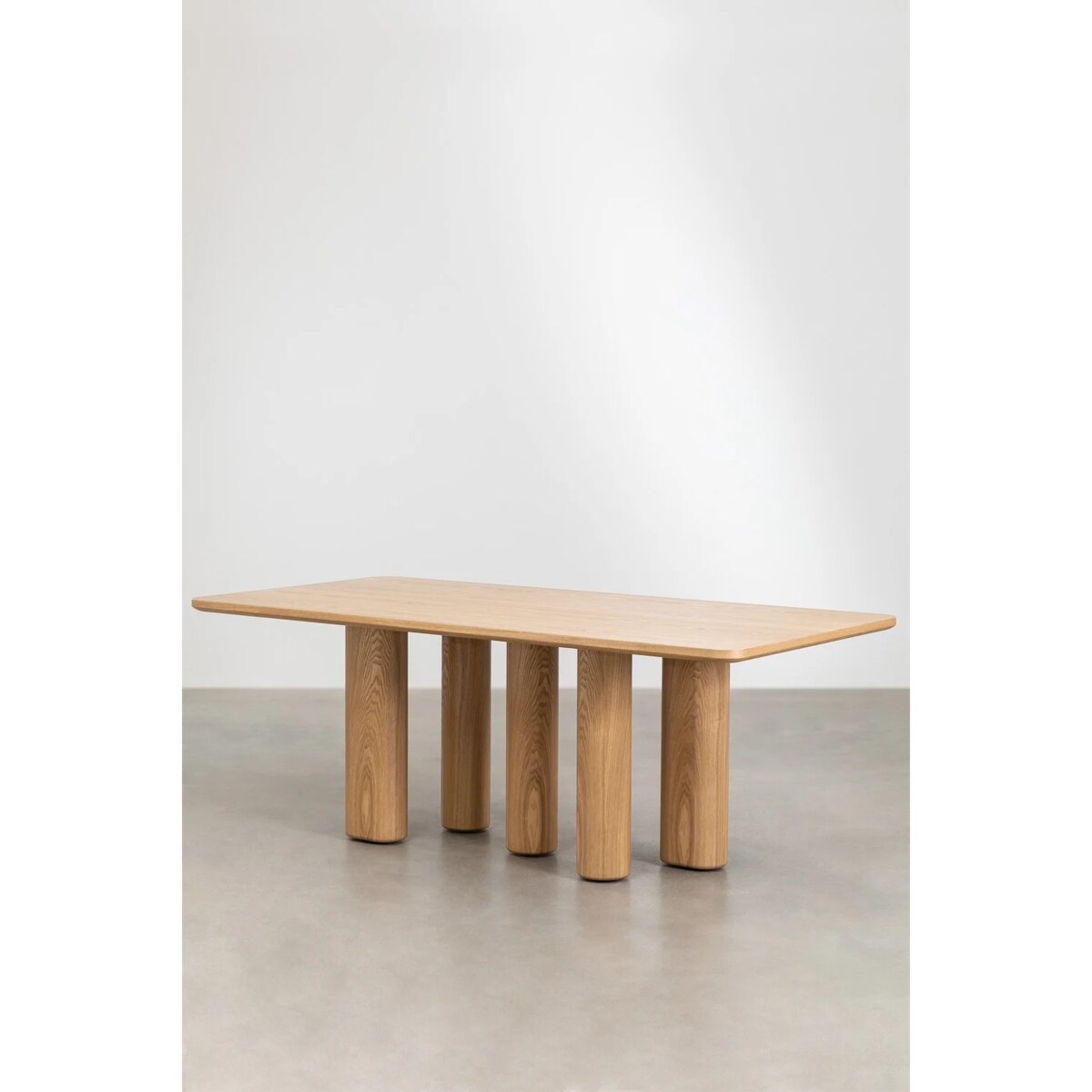 Prostokątny stół do jadalni jesionowy Noelys 200x100 cm