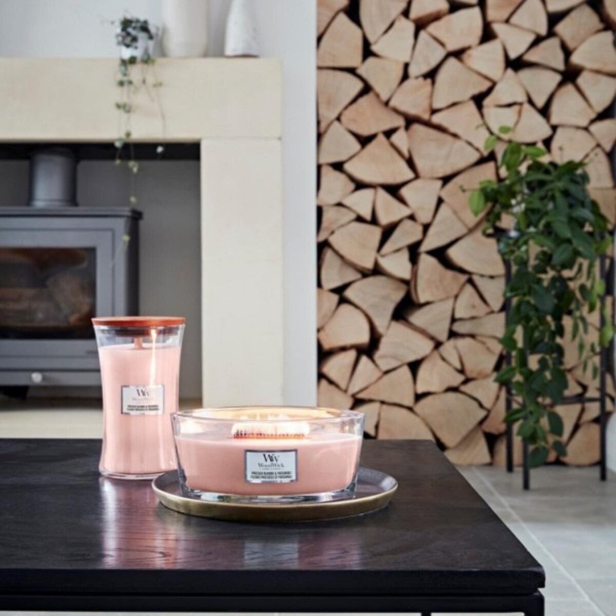 WoodWick świeca Elipsa PRESSED BLOOMS & PATCHOULI