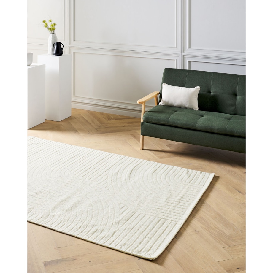 Dywan DAGARI Beżowy 160 x 230 cm Wełna