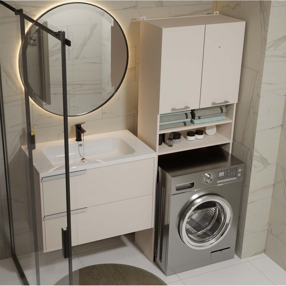 Szafka na pralkę Pola DK KASZMIR