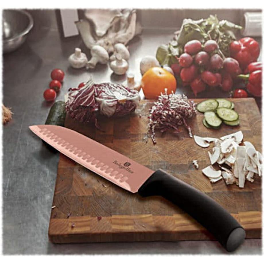 Zestaw noży z listwą Berlinger Haus BH-2614 Miedziane