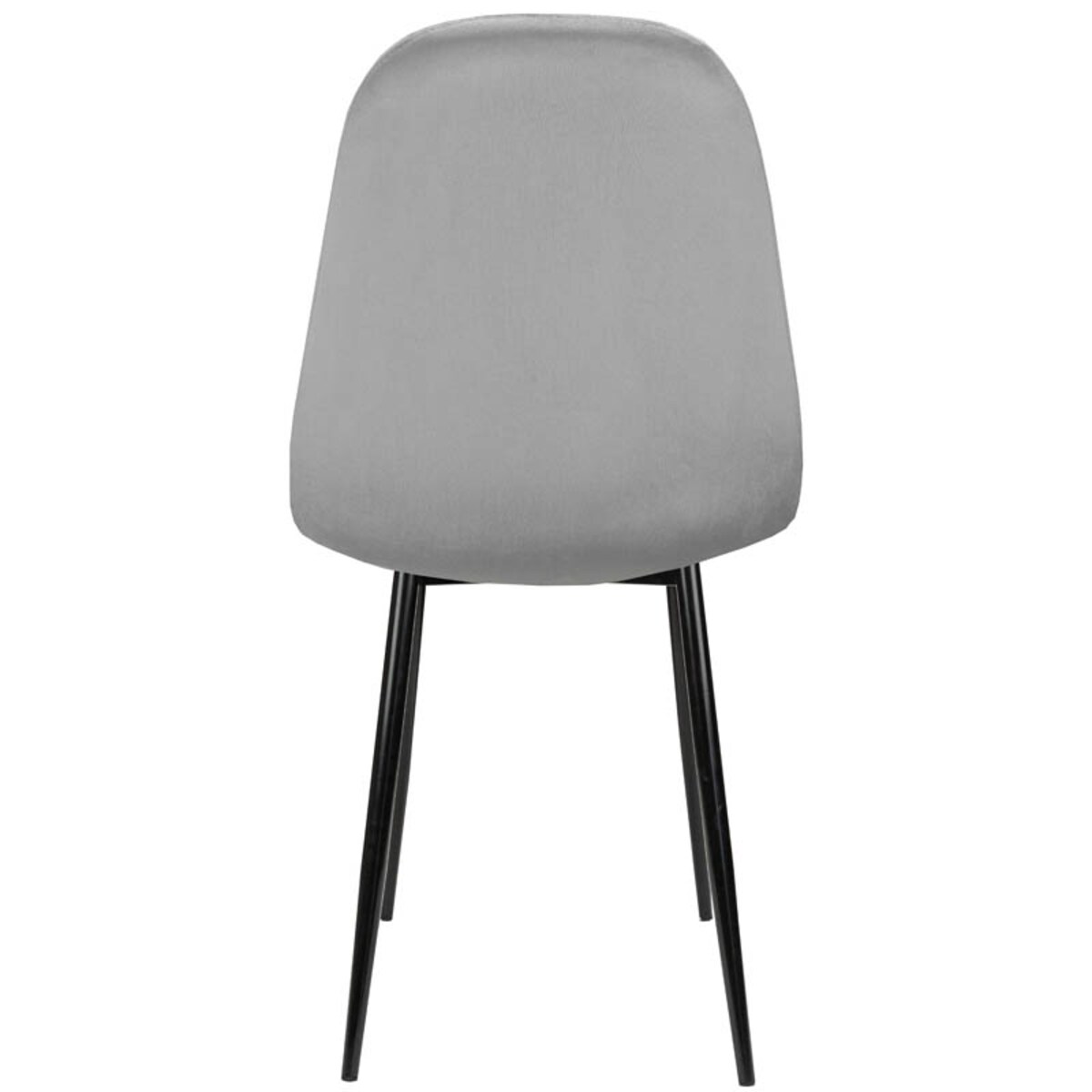 Krzesło tapicerowane nowoczesne pikowane do salonu jadalni jasnoszare