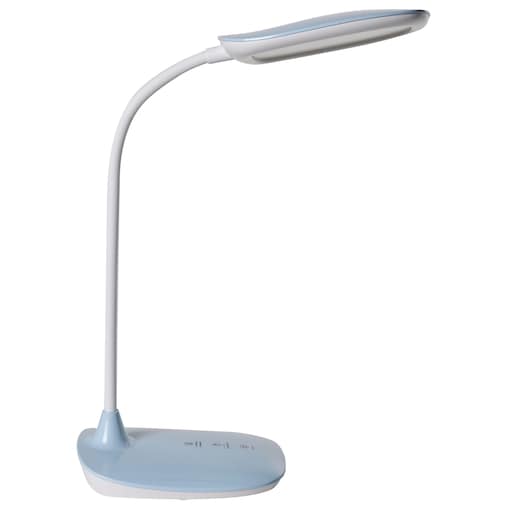 Lampa biurkowa LED HYDRA Ze ściemniaczem Błękitny