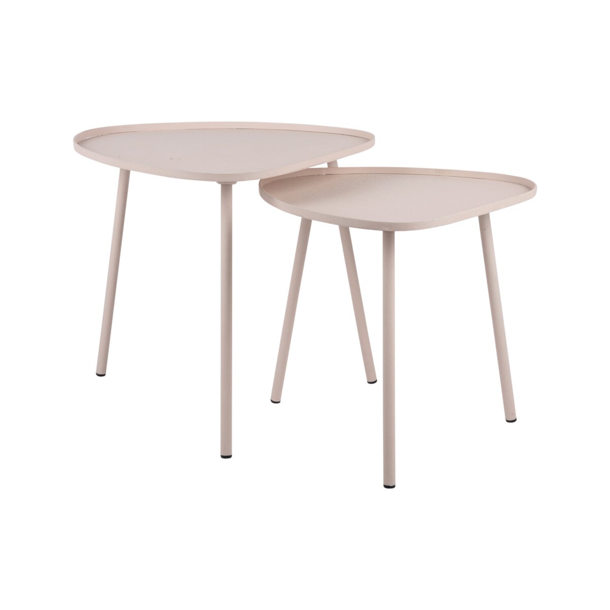 Stolik kawowy metalowy BOAZ, wys. 43 cm