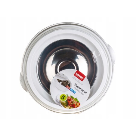 TERMOS OBIADOWY NA JEDZENIE pojemnik ciepły obiad ŻYWNOŚĆ pojemny duży 5 L