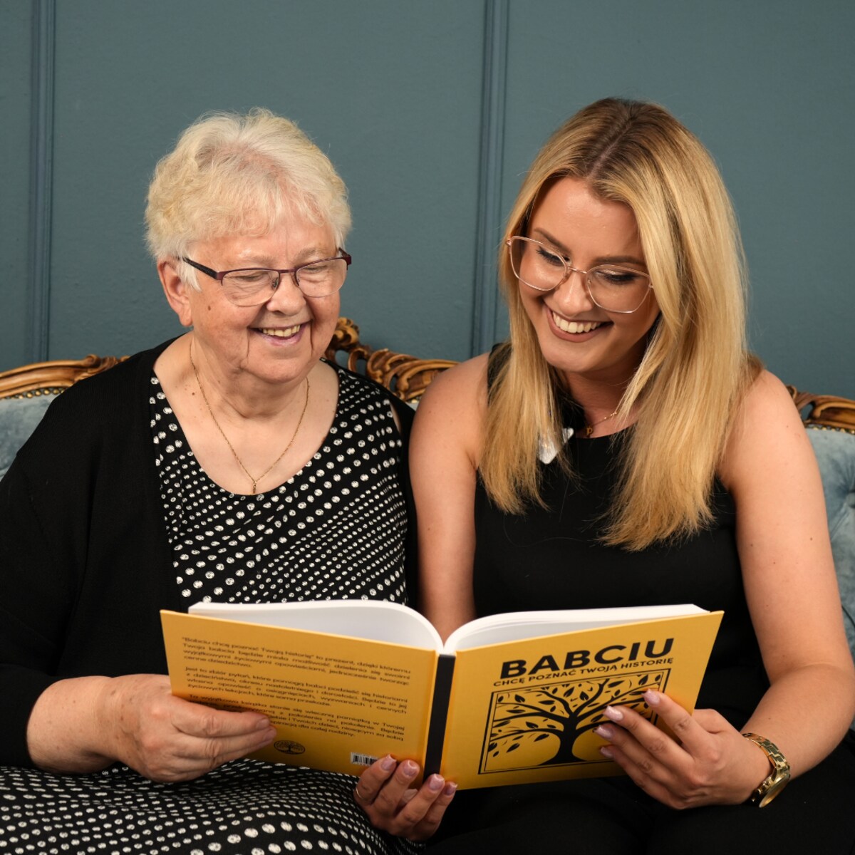 BABCIU chcę poznać Twoją historię - Książka na Pokolenia
