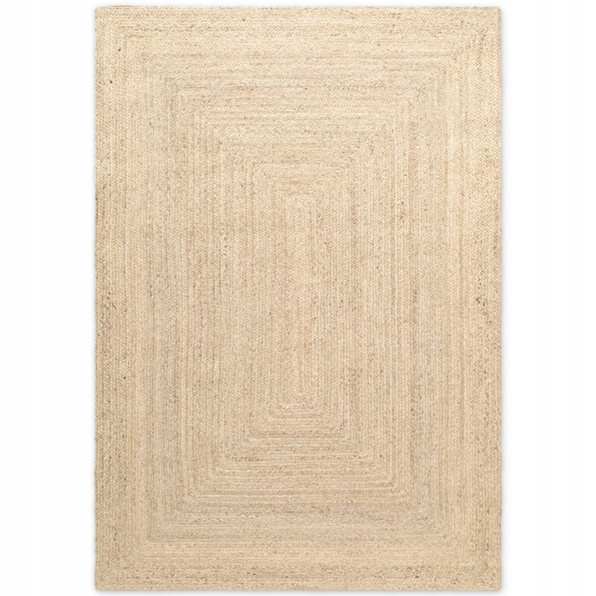 Dywan jutowy do salonu 200x300cm,dwustronny naturalny beżowy dywan z juty