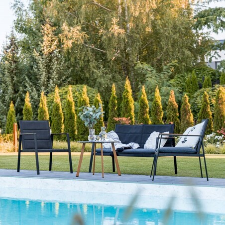 ZESTAW MEBLI OGRODOWYCH ABER DLA 4 OSÓB