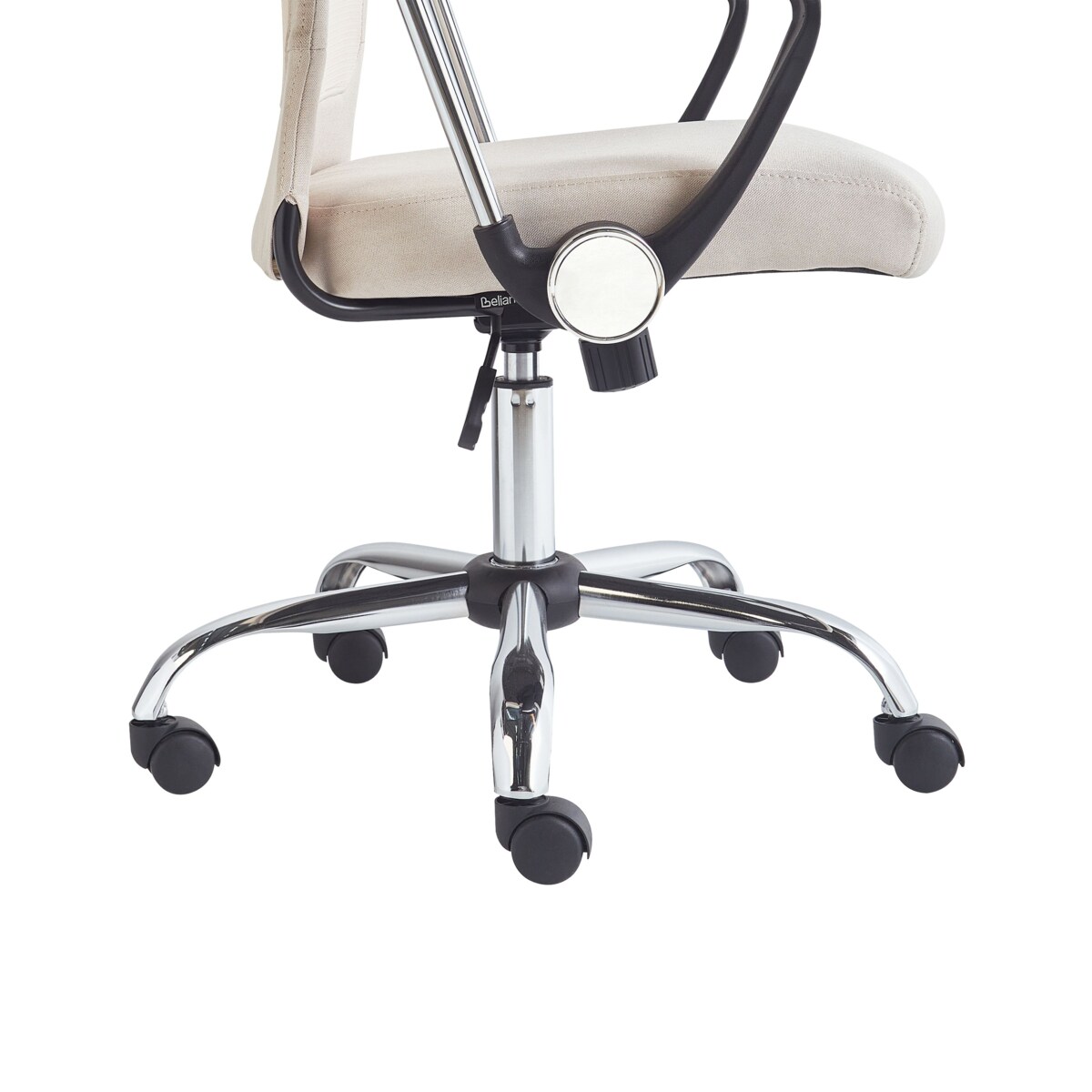 Krzesło biurowe regulowane beżowe PIONEER
