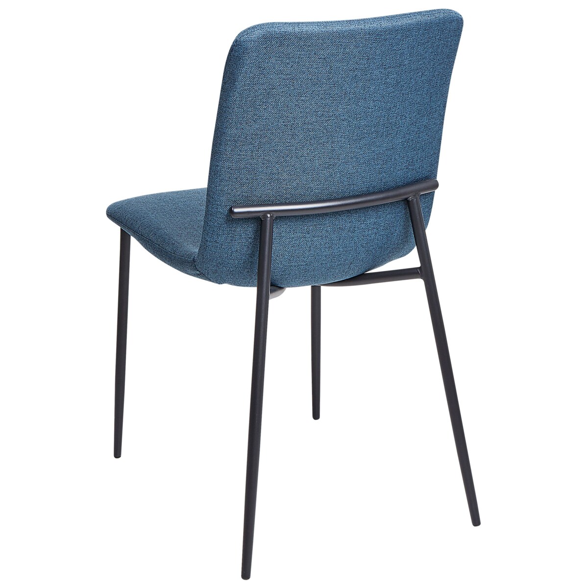 Krzesło do jadalni Zestaw 4 Ciemnoniebieski GLENDIVE