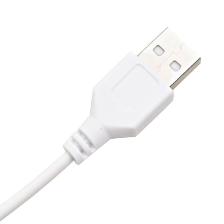 vidaXL Szafka z lustrem i oświetleniem LED, biała, 60x31,5x62 cm