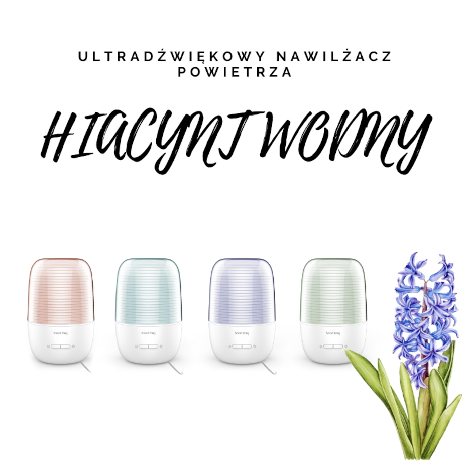 Lampka nocna USB z nawilżaczem powietrza